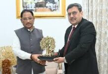 मुख्यमंत्री विष्णु देव साय से आईओसीएल के मुख्य महाप्रबंधक ने की सौजन्य मुलाकात