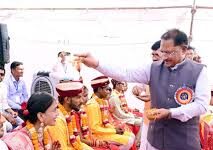 छत्तीसगढ़ में सामूहिक विवाह बना सामाजिक एकता का उत्सव, मुख्यमंत्री ने 13 नवदंपतियों को दिया आशीर्वाद
